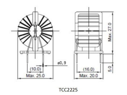 Toroidal Inductor (Common Mode Choke Coil)