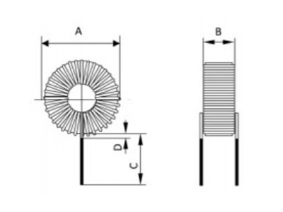 Toroidal Inductor (Differential Mode Choke Coil)
