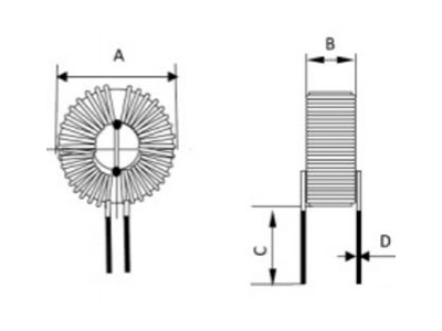 Toroidal Inductor (Differential Mode Choke Coil)