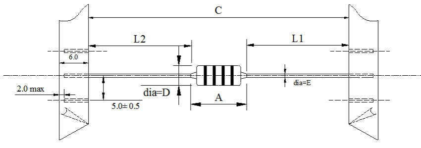 Axial Leaded Conformal Coated Inductor