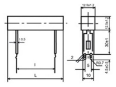 R27 Ceramic Encased Wire Wound Resistor Property