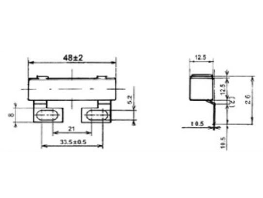 R27 Ceramic Encased Wire Wound Resistor Property