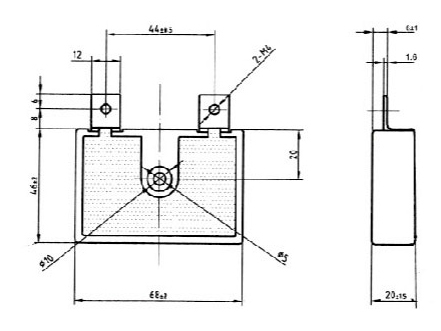 R27 Ceramic Encased Wire Wound Resistor Property