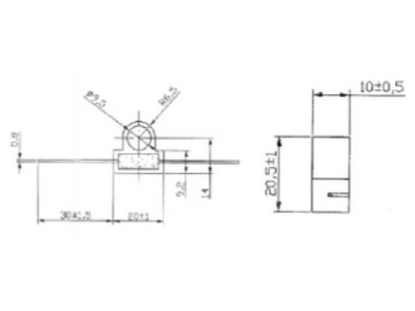R27 Ceramic Encased Wire Wound Resistor Property