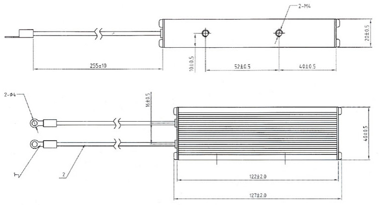 Aluminum Shell Metal Film Resistor