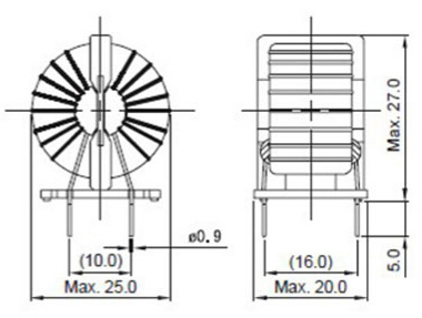 TCC series common mode choke